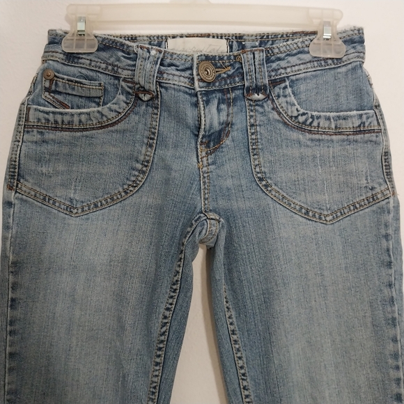 Women's Aeropostale Cropped Jeans Size 1/2 Denim - Picture 4 of 7